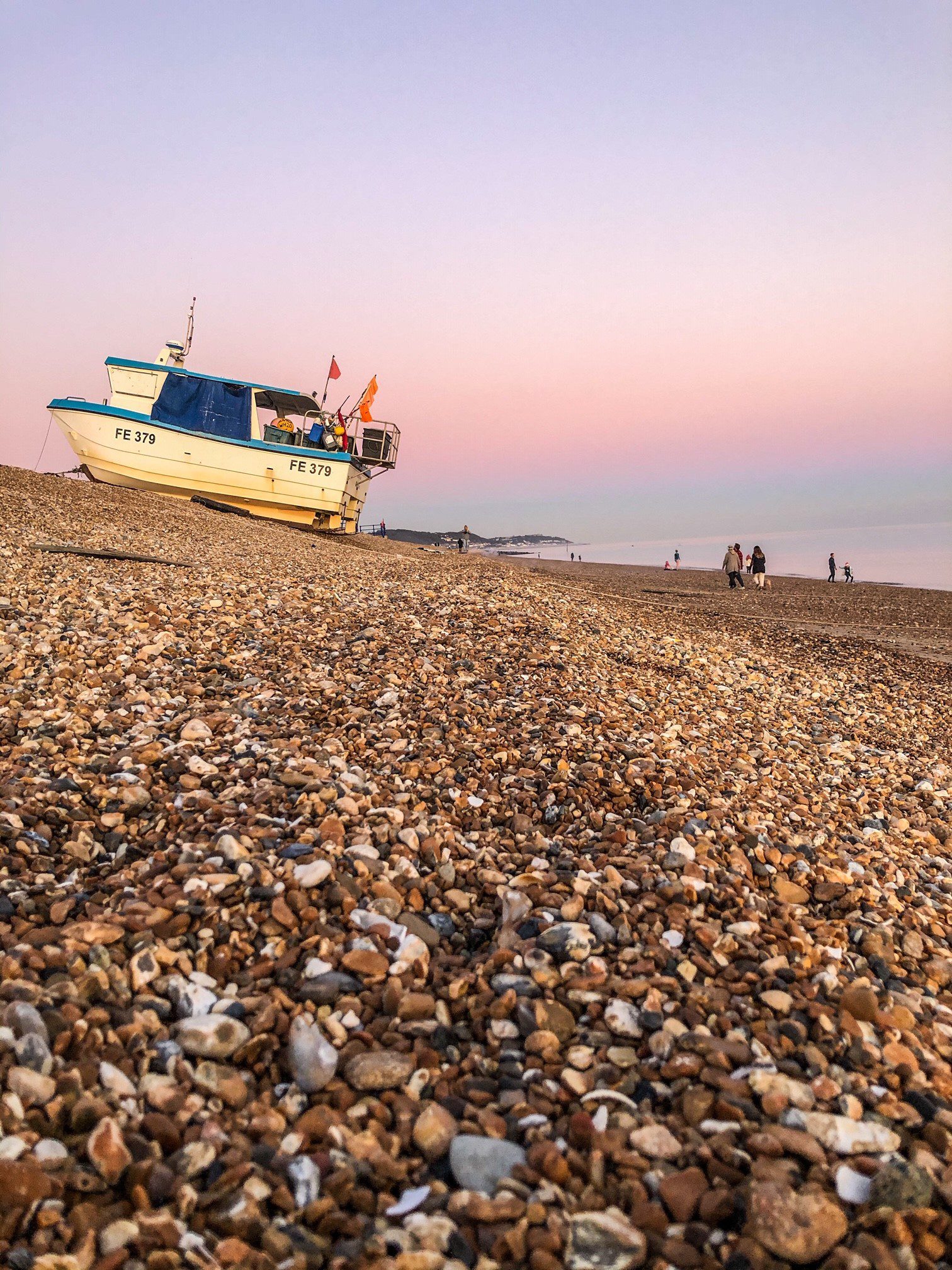 Hythe Boat Sunset