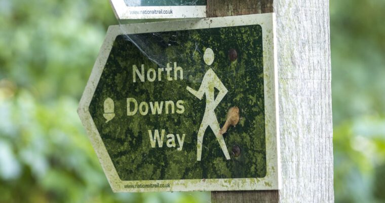 North Downs Way Sign