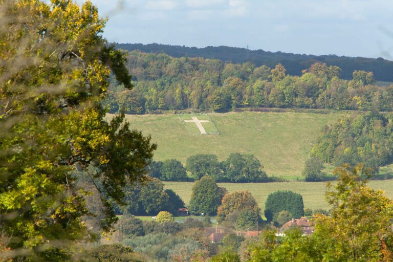 Chalk Hill Figures in the Kent Downs Kent Downs