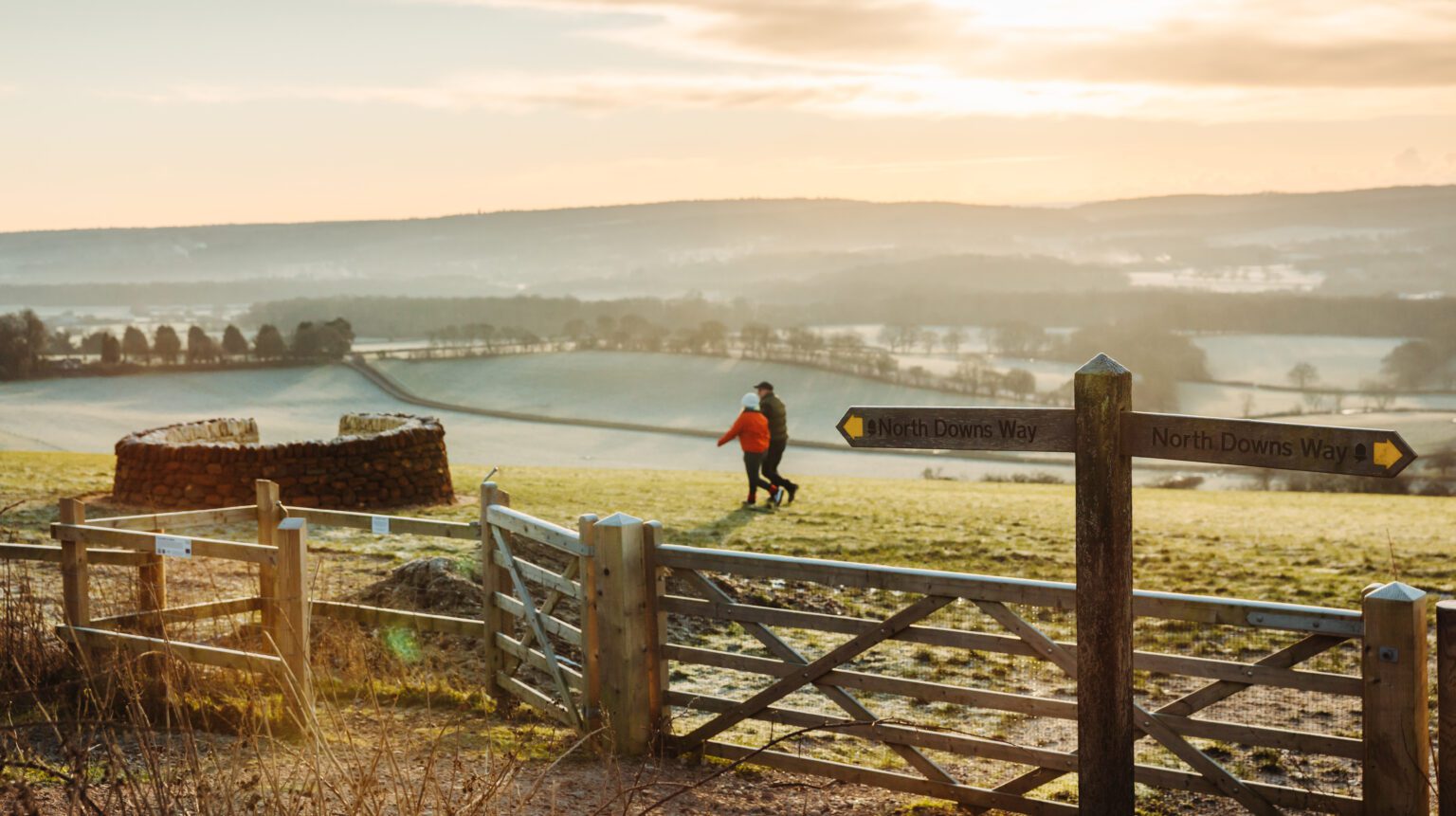 The North Downs Way - Kent Downs