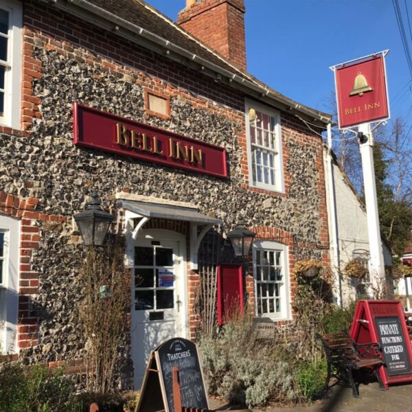 Exterior of The Bell Inn