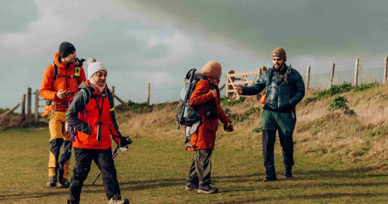 Group of walkers