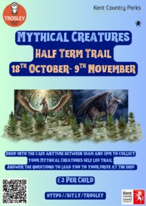  Trosley Mythical Creatures Trail October Poster