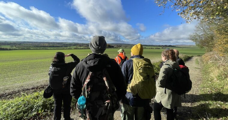 North Downs Way ambassadors training day