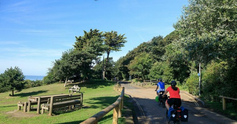 cycling in folkestone