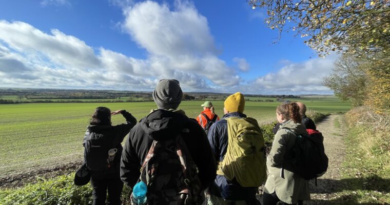 North Downs Way ambassadors training day